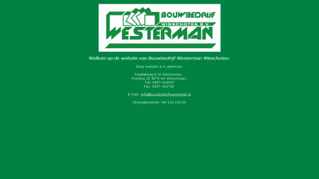 Bouwbedrijf Westerman Winschoten BV