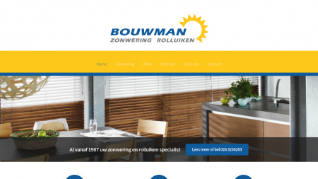 Bouwman Zonwering  Rolluiken