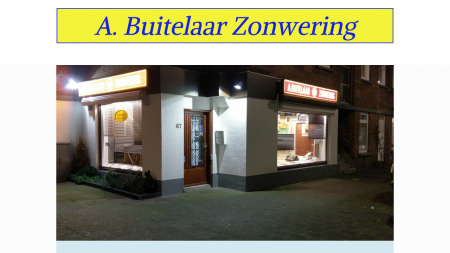 Buitelaar Zonwering  A