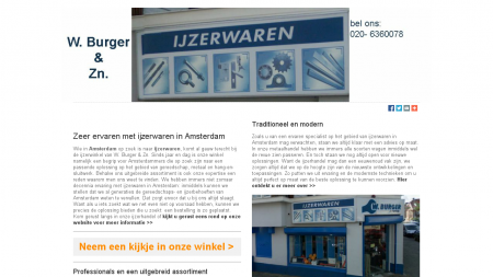 Burger & Zn IJzerwaren Gereedschappen en Machinehandel