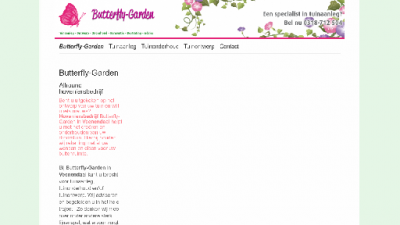 logo Butterfly Garden VOF Hoveniersbedrijf