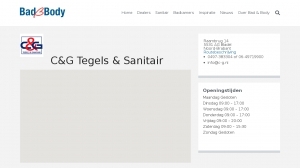 logo C & G Tegels en Sanitair