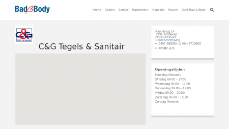 C & G Tegels en Sanitair