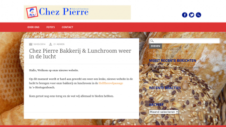 Chez Pierre Brood- en Banketbakkerij en lunchroom