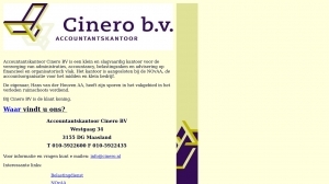 logo Accountantskantoor  Cinero BV