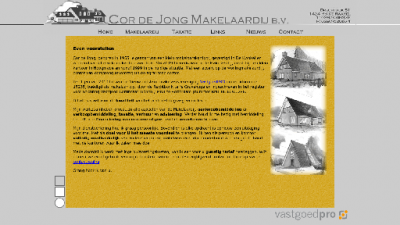 logo Cor de Jong Makelaardij og