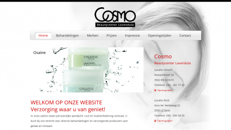 Cosmo Beautycenter Lavendula Utrecht en Zeist