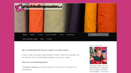 Mieke Lesuis, Cursus  Kleding Naaien