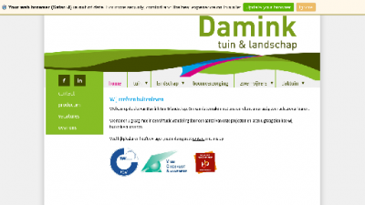 logo Damink tuin en landschap