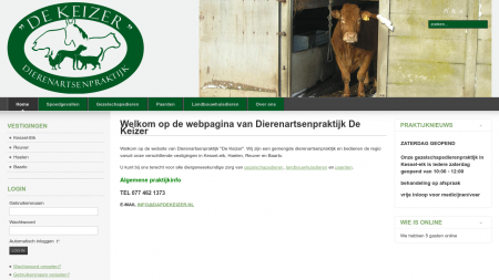 Dierenartsenpraktijk De Keizer