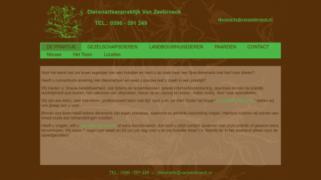 Zeebroeck Dierenartsenpraktijk Van