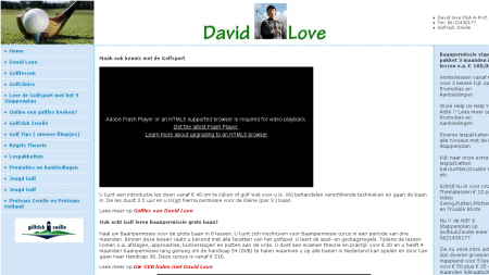 David Love PGA Golfprofessional