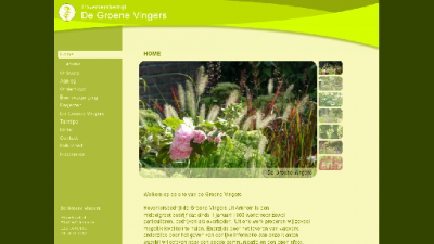 logo Hoveniersbedrijf  De Groene Vingers