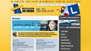 logo Auto-Motorrijschool De Hoog