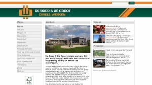 logo Boer & De Groot civiele werken