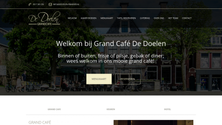 Doelen Hotel  Grand Café De