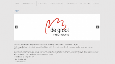 logo Fysiotherapie J R de Groot