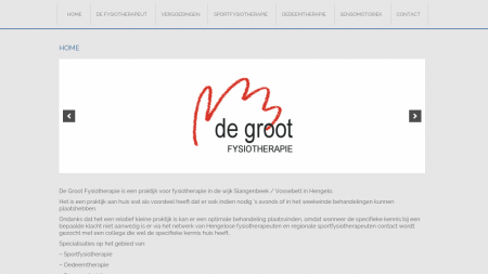 Fysiotherapie J R de Groot