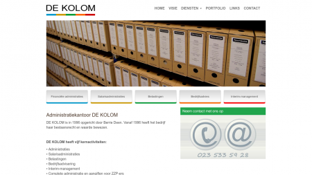 KOLOM administraties belastingen en bedrijfsadvisering DE