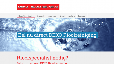 Deko Rioolreiniging