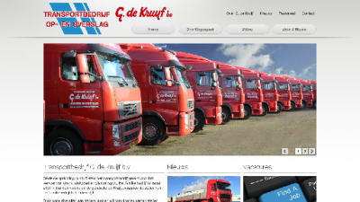 logo Kruijf BV Transportbedrijf G de