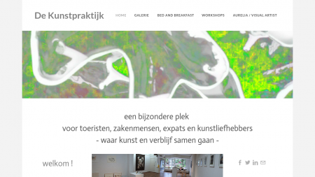 De Kunstpraktijk - Galerie Bed and Breakfast Atelier Creatieve Workshops -