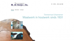 logo M. de Bruijn & Zoon Timmer- en Aannemersbedrijf