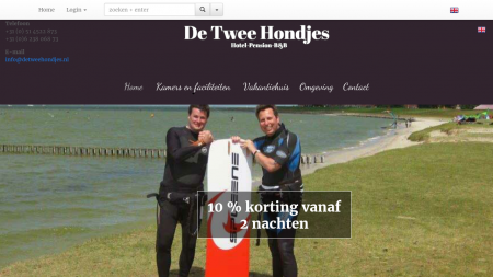 Twee Hondjes Hotel  Pension B&B De