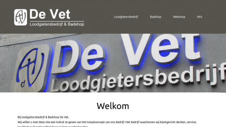 Loodgietersbedrijf A de Vet