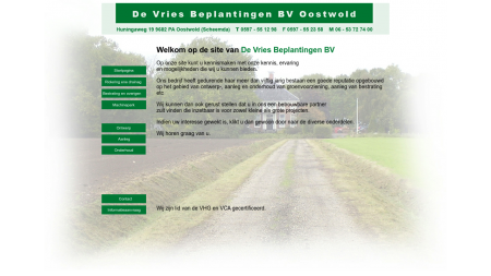 Vries Beplantingen & Bestratingen BV De