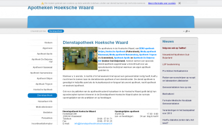 Hoeksche Waard Dienstapotheek