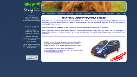 Dierenartsenpraktijk Bosweg Bennekom