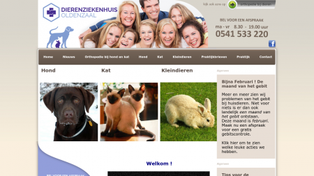 Dierenziekenhuis voor Gezelschapsdieren Oldenzaal-De Thij