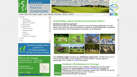 Dierenartsencombinatie Zuidhorn/Reitdiep