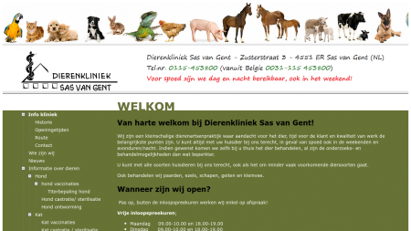 Dierenkliniek Sas van Gent