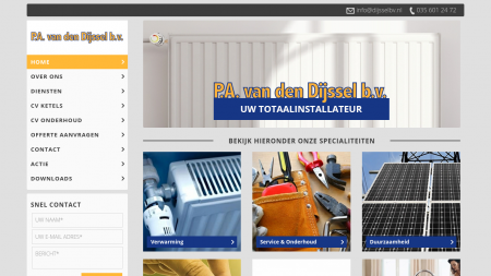 Dijssel BV Installatiebedrijf P A van den