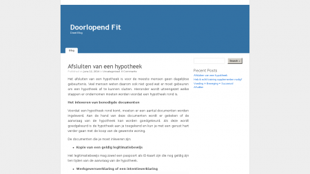 Doorlopend Fit Trainingsbegeleiding