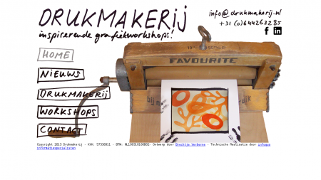 Brechtje Verberne & Drukmakerij - Workshops Grafiek