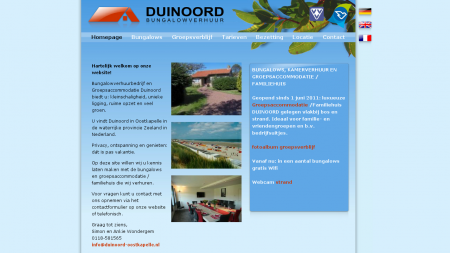 Duinoord Bungalowverhuur/Groepsaccommodatie