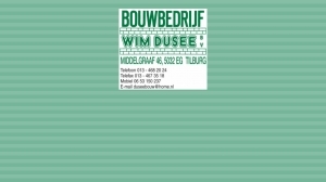 logo Bouwbedrijf Wim Dusée BV