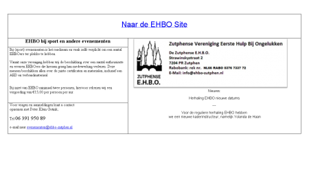 EHBO Zutphen Vereniging