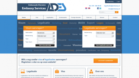 Ambassade Diensten / Embassy Services Legalisatie en Visum