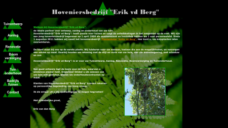 Erik van den Berg Hoveniersbedrijf