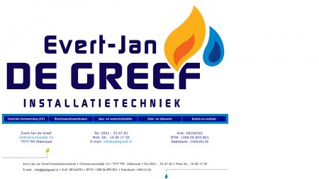 Greef Installatietechniek Oldenzaal Evert-Jan de