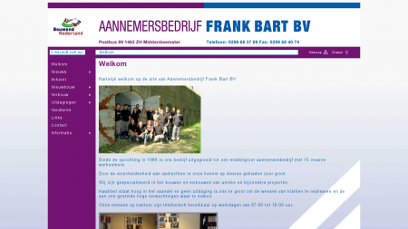 Bart BV Aannemersbedrijf Frank