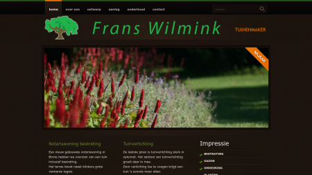 Wilmink Frans Tuinontwerp Tuinaanleg en Plantenleverancier