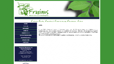 logo Fraxinus Hoveniers & Boomverzorging