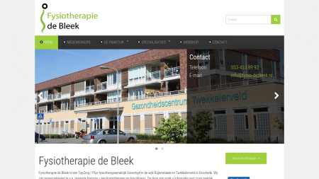 Bleek Fysiotherapie/Gezondheidscentrum Twekkelerveld De