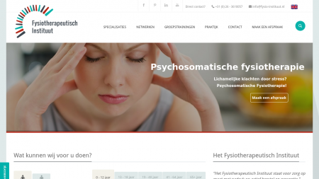 Fysiotherapie Fysiotherapeutisch Instituut