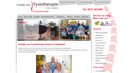 Fysio- en Manueeltherapie Kollum/Grijpskerk Praktijk voor